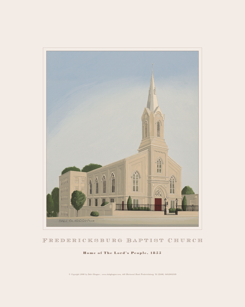 Fredericksburg Baptist Church by Dale Glasgow